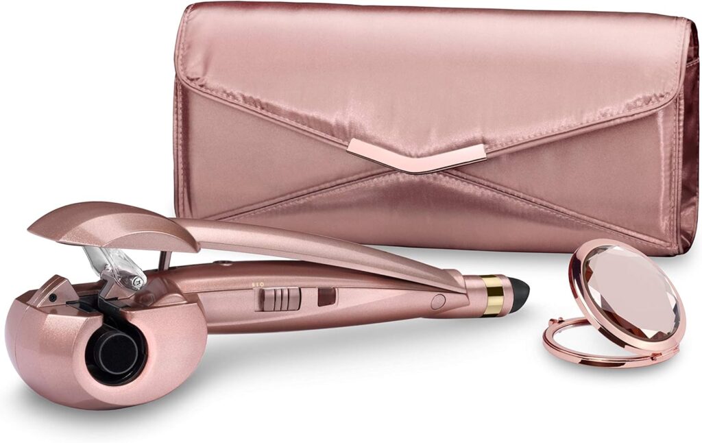 BaByliss Curl Secret Simplicity Gift Set, Fast Styler, Automatic Hair Curler, easy curling, Rose Gold