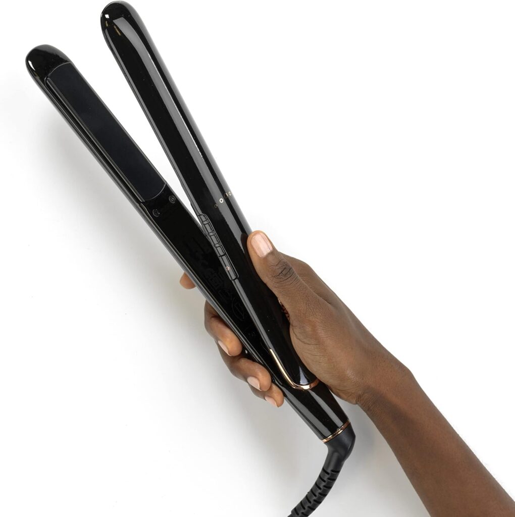 BaByliss Rose Lustre 230C Hair Straighteners, Ceramic plates, Digital settings 180°C - 230°C